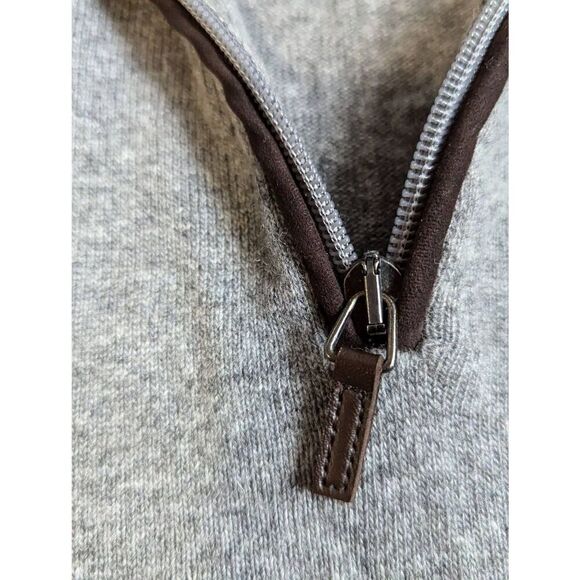 Filippo Riberti men's merino wool blend gray pull-over sweater XL - Picture 5 of 7